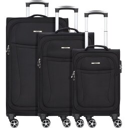 Nowi Edinburgh 4 kółka Zestaw walizek 3-części  Model 2