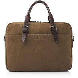 Castelijn & Beerens Nubuck Teczka Skóra 41 cm Komora na laptopa  Model 2