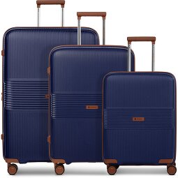 Farmhood Eco Edition 02 4 kółka Zestaw walizek 3-części z plisą rozprężną  Model 3