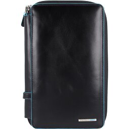 Piquadro Niebieski Square Travel Passport Case Leather 14 cm  Model 1