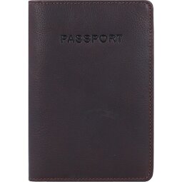 Burkely Skórzane etui na paszport RFID Antique Avery 10 cm  Model 2