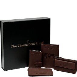 The Chesterfield Brand 4-częściowy zestaw upominkowy ze skóry 7 cm  Model 1
