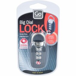 Go Travel Big Dial Lock Zamek do bagażu TSA 6,5 cm  Model 1