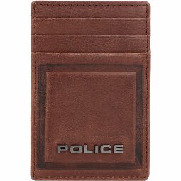 Police PT16-08536 Etui na karty kredytowe skórzane 7 cm z klipsem na pieniądze  Model 2