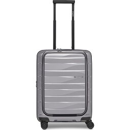 Bergpfeil Travel 4 kółka Walizka kabinowa 55 cm Komora na laptopa z funkcją poszerzenia  Model 1
