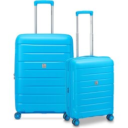 MODO by Roncato Starlight 3.0 4 kółka Zestaw walizek 2-części z plisą rozprężną  Model 8