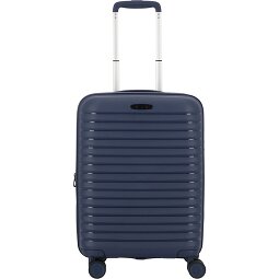 d&n Travel Line 4500 4 kółka Walizka kabinowy S 55 cm z plisą rozprężną  Model 1
