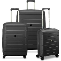 MODO by Roncato Starlight 3.0 4 kółka Zestaw walizek 3-części z plisą rozprężną  Model 1