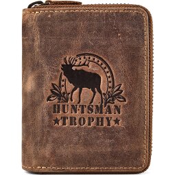 Greenburry Huntsman Portfel Ochrona RFID Skórzany 10 cm  Model 2