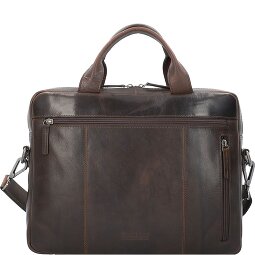 Leonhard Heyden Teczka Roma skórzana 37 cm przegroda na laptopa  Model 1