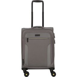 d&n Travel Line 9704 4 kółka Walizka kabinowy S 55 cm z plisą rozprężną  Model 4