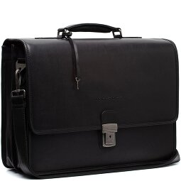 The Chesterfield Brand Glenwood Briefcase Messenger Skórzany 42 cm Komora na laptopa  Model 1