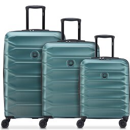 Delsey Paris Meteor 4 kółka Zestaw walizek 3-części z funkcją poszerzenia  Model 4