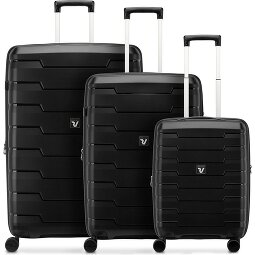 Roncato Skyline 2.0 4 kółka Zestaw walizek 3-części z plisą rozprężną  Model 8