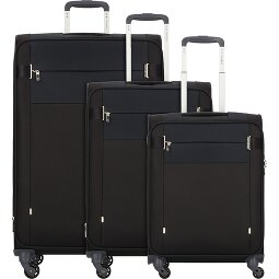 Samsonite Citybeat 4 kółka Zestaw walizek 3-części z plisą rozprężną  Model 1