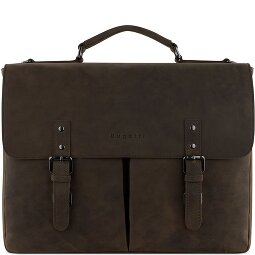 bugatti Luca Briefcase Messenger Skórzany 39 cm Komora na laptopa  Model 1