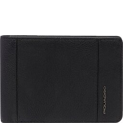 Piquadro Cronus Portfel Ochrona RFID Skórzany 12.5 cm  Model 1