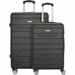 Nowi Bergamo 4 kółka Zestaw walizek 2-części  Model 3