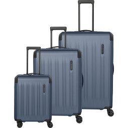 Travelite Dynamiic 4 kółka Zestaw walizek 3-części z plisą rozprężną  Model 2