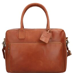 Burkely Vintage Mitch Briefcase Leather 39 cm Komora na laptopa  Model 2