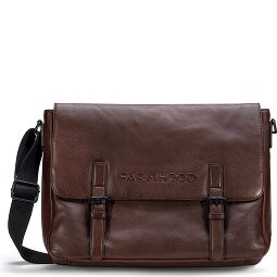 Farmhood Memphis Briefcase Messenger Skórzany 38 cm Komora na laptopa  Model 3