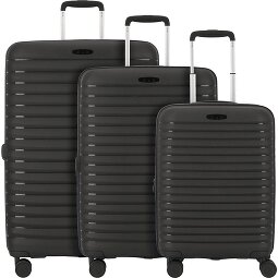 d&n Travel Line 4500 4 kółka Zestaw walizek 3-części z plisą rozprężną  Model 1