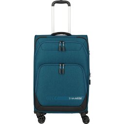 Travelite Kick Off 4 kółka Walizka M 67 cm z funkcją poszerzenia  Model 4
