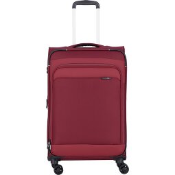 d&n Travel Line 9504 4 kółka Walizka M 67 cm z plisą rozprężną  Model 2