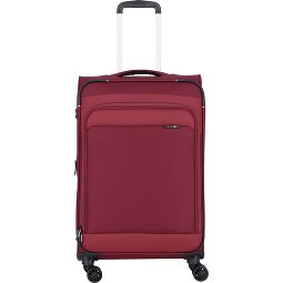 d&n Travel Line 9504 4 kółka Walizka M 67 cm z plisą rozprężną  Model 1