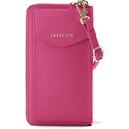 Lazarotti Skórzane etui na telefon komórkowy Bologna z zamkiem błyskawicznym 19 cm  Model 5