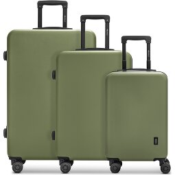 Redolz Essentials 09 3-SET 4 kółka Zestaw walizek 3-części  Model 3