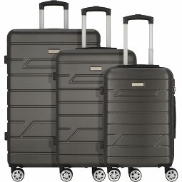 Nowi Bergamo 4 kółka Zestaw walizek 3-części  Model 1