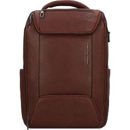 Piquadro Cronus Plecak biznesowy Ochrona RFID Skórzany 41 cm Komora na laptopa  Model 2
