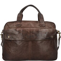 Harold's Saddle Briefcase Leather 41 cm Laptop Compartment  Model 1