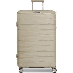 Franky London 4 kółka Walizka L 74 cm z plisą rozprężną  Model 1