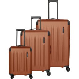 Travelite Dynamiic 4 kółka Zestaw walizek 3-części z plisą rozprężną  Model 3
