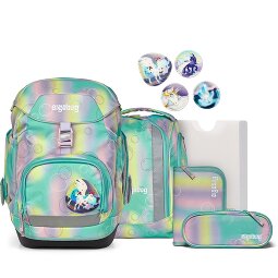 Ergobag Zestaw tornistrów 6 szt. z zestawem rzepów  Model 16