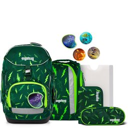 Ergobag Zestaw tornistrów 6 szt. z zestawem rzepów  Model 4