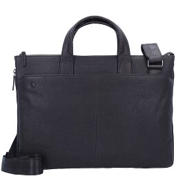 Piquadro Black Square Teczka Skóra 42 cm Komora na laptopa  Model 2