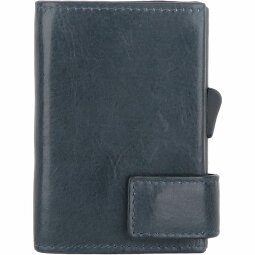 SecWal Etui na karty kredytowe  2 Skórzany portfel RFID 9 cm  Model 1