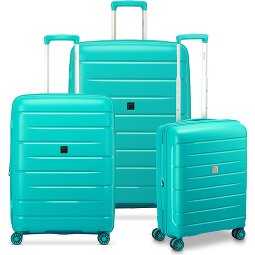 MODO by Roncato Starlight 3.0 4 kółka Zestaw walizek 3-części z plisą rozprężną  Model 7