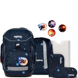 Ergobag Zestaw tornistrów 6 szt. z zestawem rzepów  Model 10