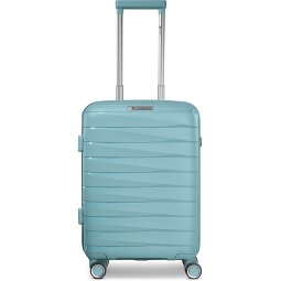 Franky London 4 kółka Walizka kabinowy S 55 cm z plisą rozprężną  Model 4