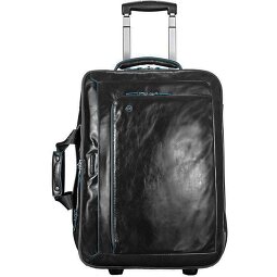 Piquadro Blue Square 2 kółka Walizka biznesowa Skóra 51 cm Komora na laptopa  Model 3