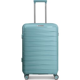 Franky London 4 kółka Walizka M 65 cm z plisą rozprężną  Model 4