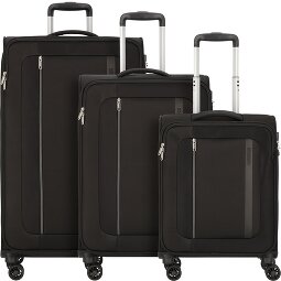 American Tourister Blazing Ride 4 kółka Zestaw walizek 3-części z plisą rozprężną  Model 1