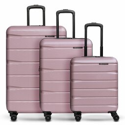 Franky Zestaw walizek na 4 kółkach Munich 4.0, 3-częściowy z elastycznym zagięciem  Model 7
