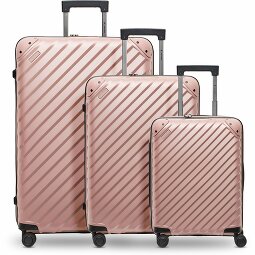 Pactastic Kolekcja 03 Zestaw walizek na 4 kółkach, 3 sztuki, z elastycznym zagięciem  Model 2