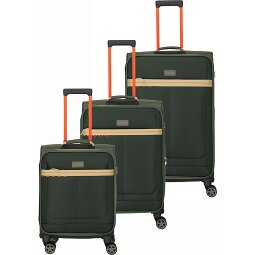 Travelite Color Craze 4 kółka Zestaw walizek 3-części z plisą rozprężną  Model 2
