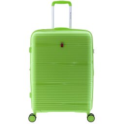 Gladiator 0800 4 kółka Walizka 65 cm z plisą rozprężną  Model 4